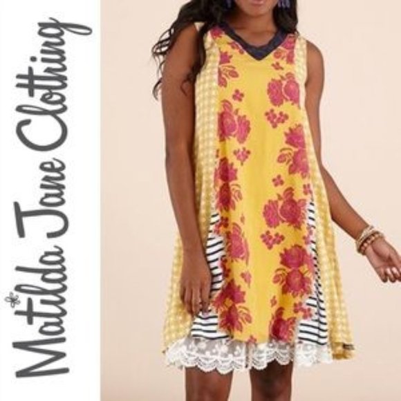 Matilda Jane Dresses & Skirts - Matilda Jane Golden Key dress